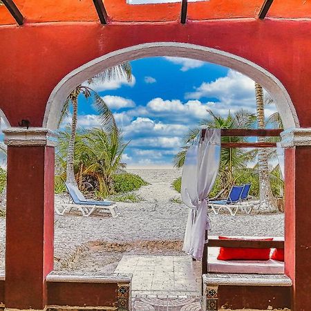 Beachfront Hacienda Del Cuyo Groundfloor 外观 照片