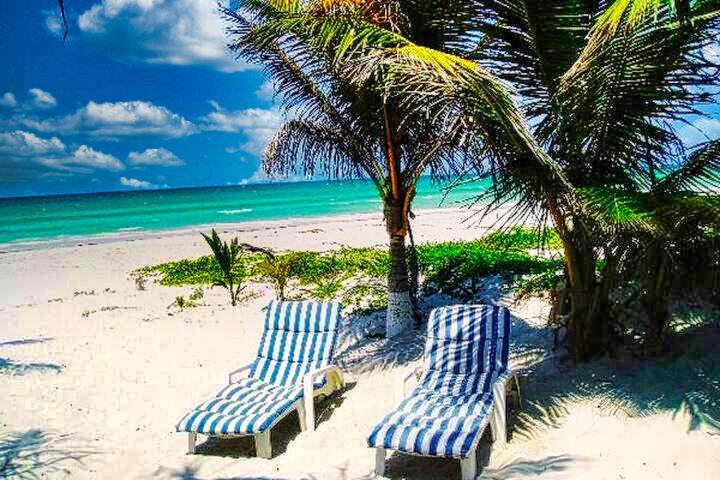 Beachfront Hacienda Del Cuyo Groundfloor 外观 照片