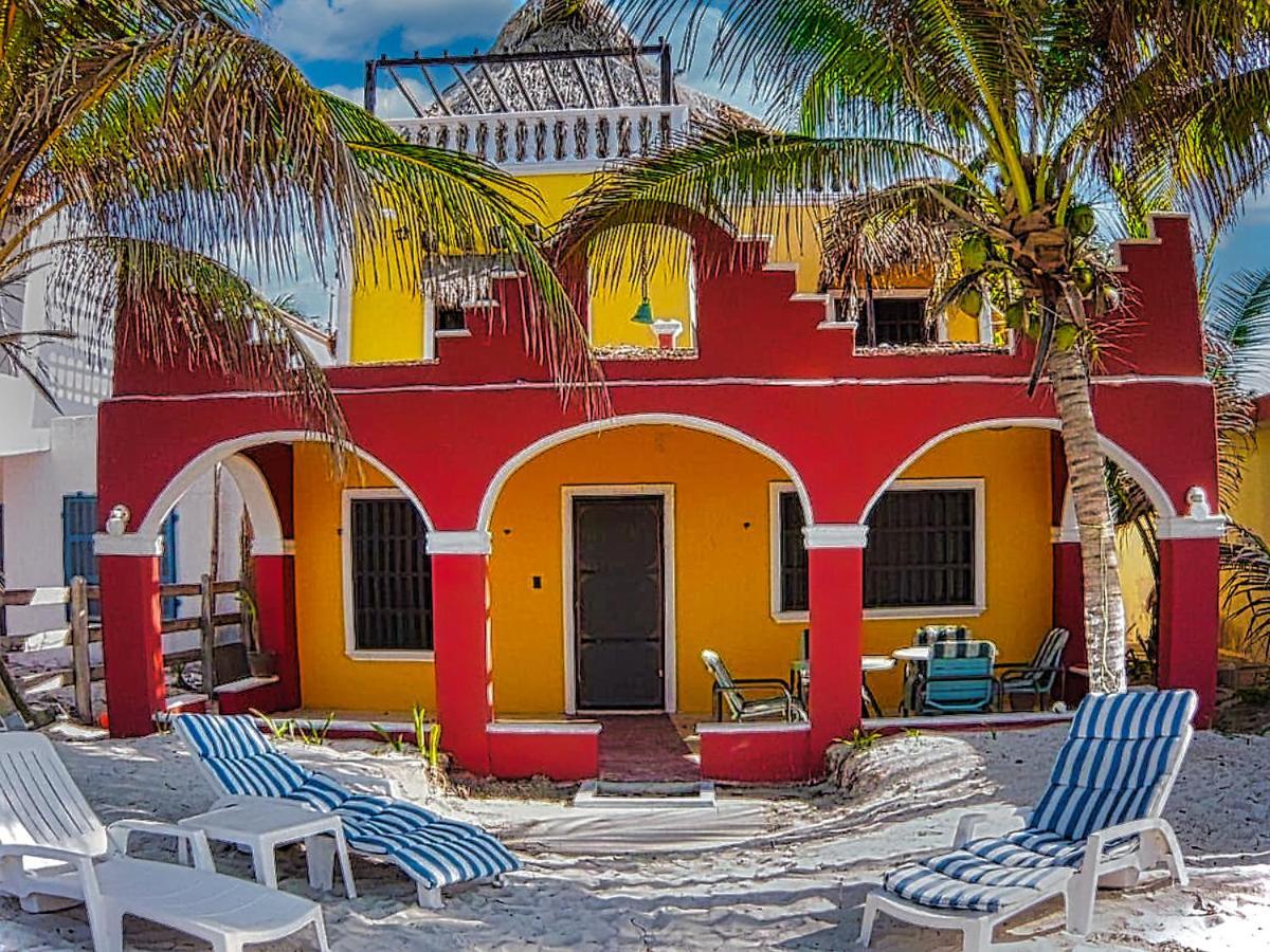 Beachfront Hacienda Del Cuyo Groundfloor 外观 照片