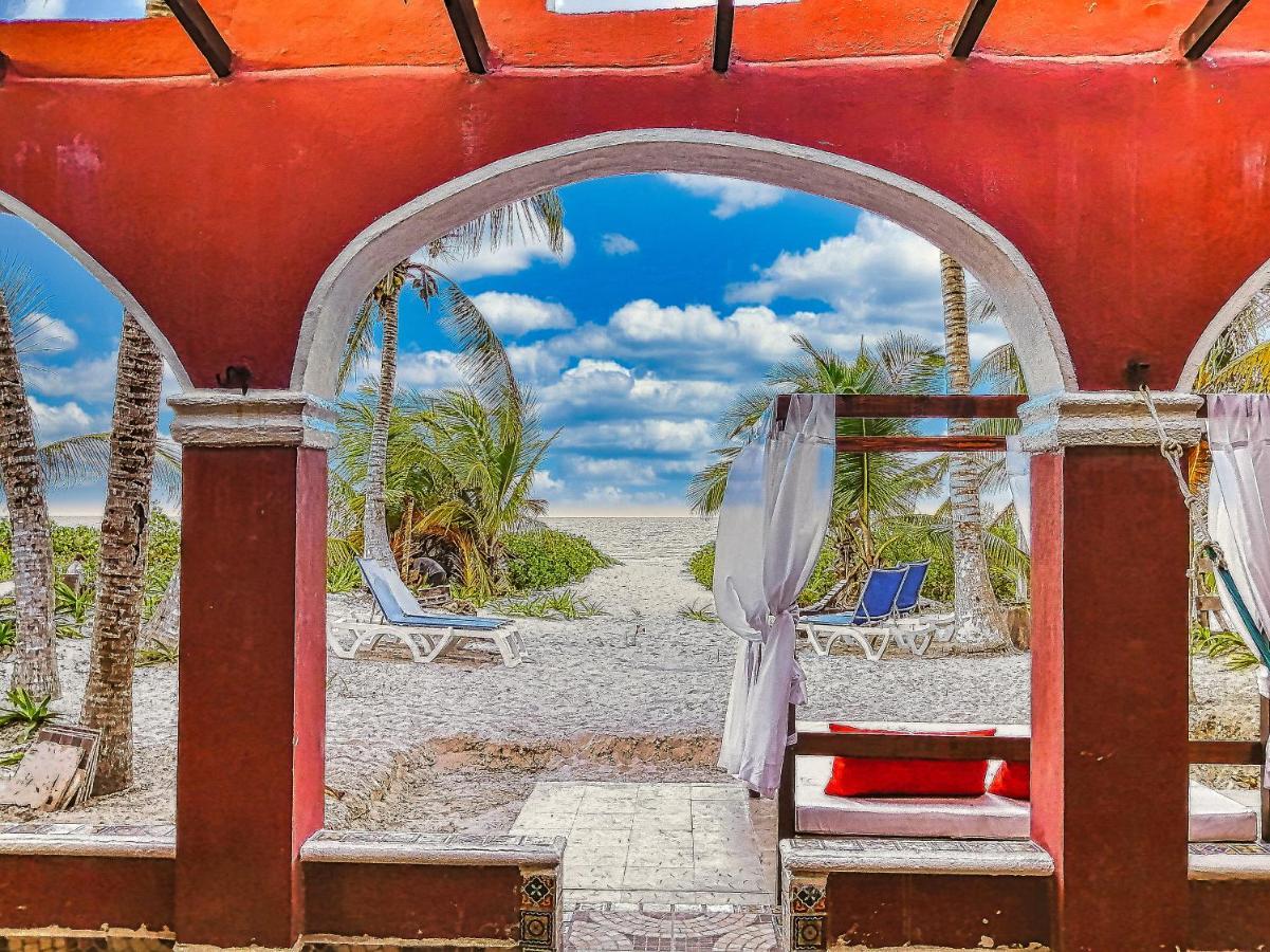Beachfront Hacienda Del Cuyo Groundfloor 外观 照片