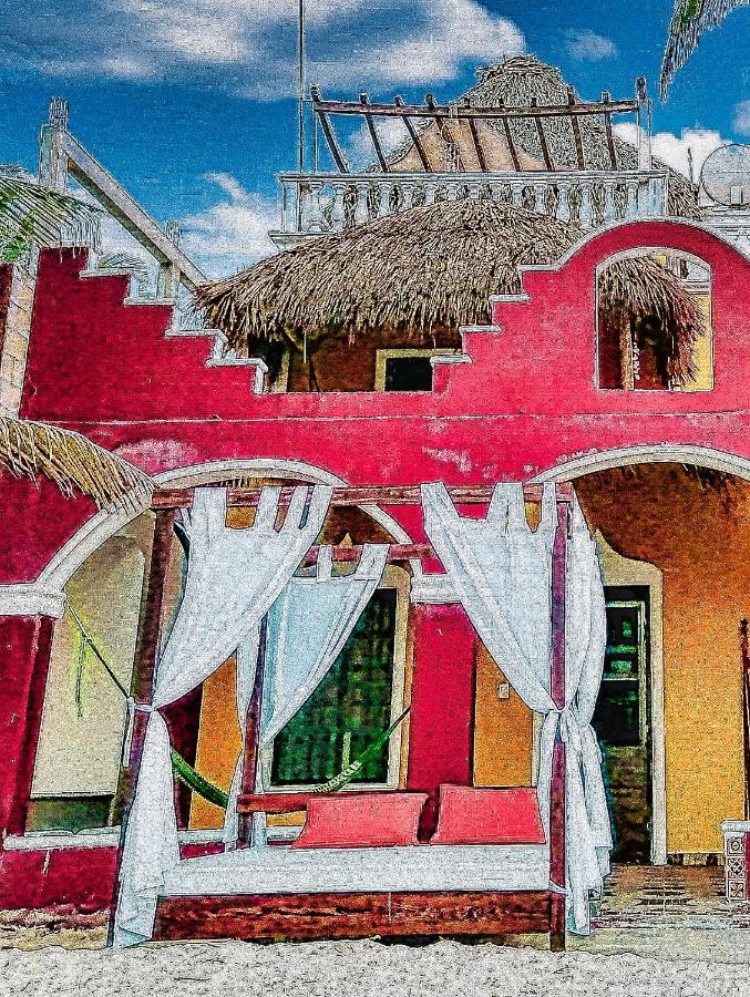 Beachfront Hacienda Del Cuyo Groundfloor 外观 照片